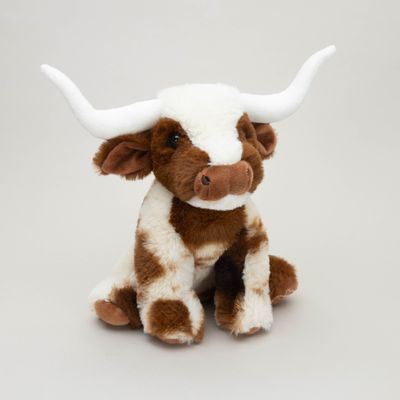Lg Texas Longhorn Brown/Cream