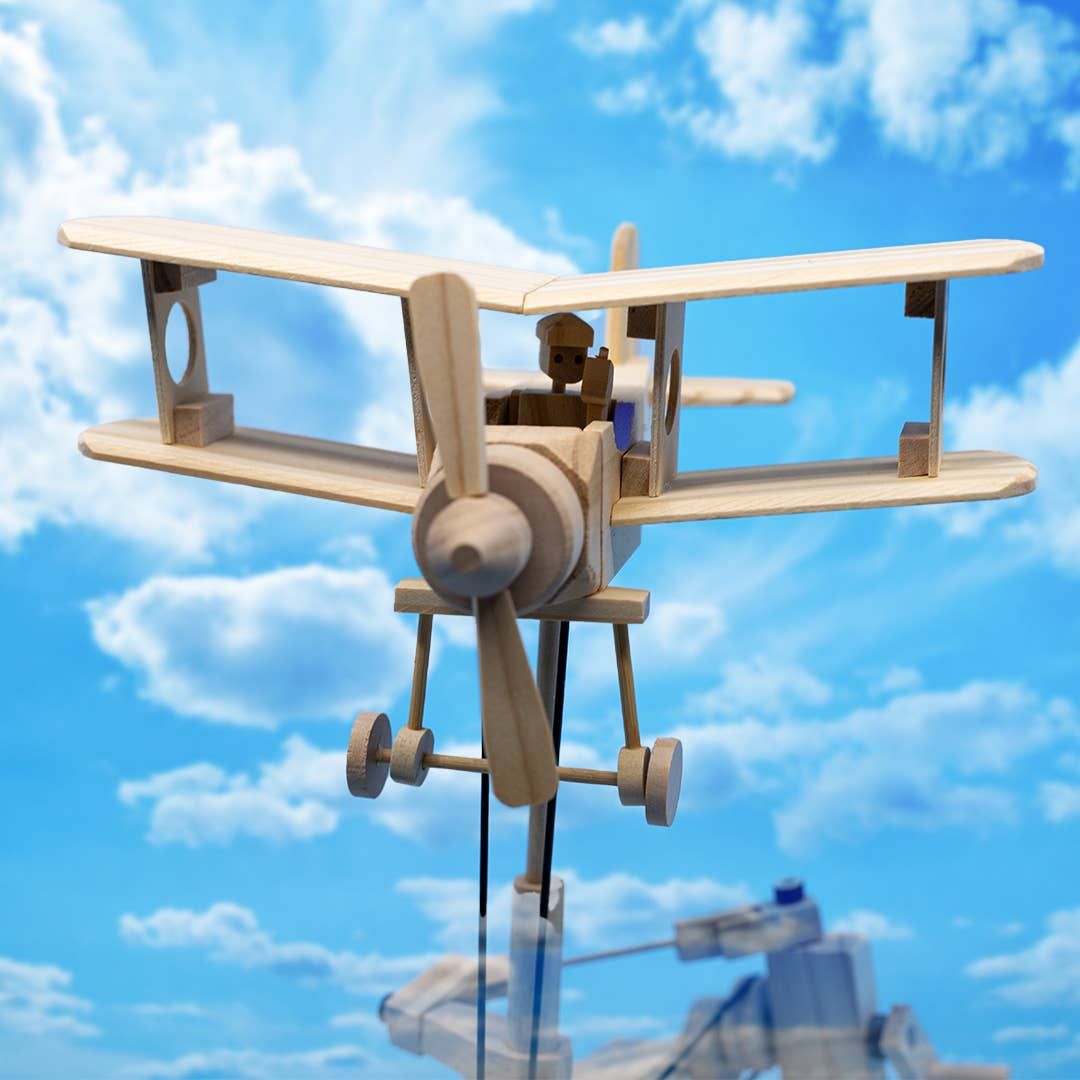 Timber Kits Bi-Plane