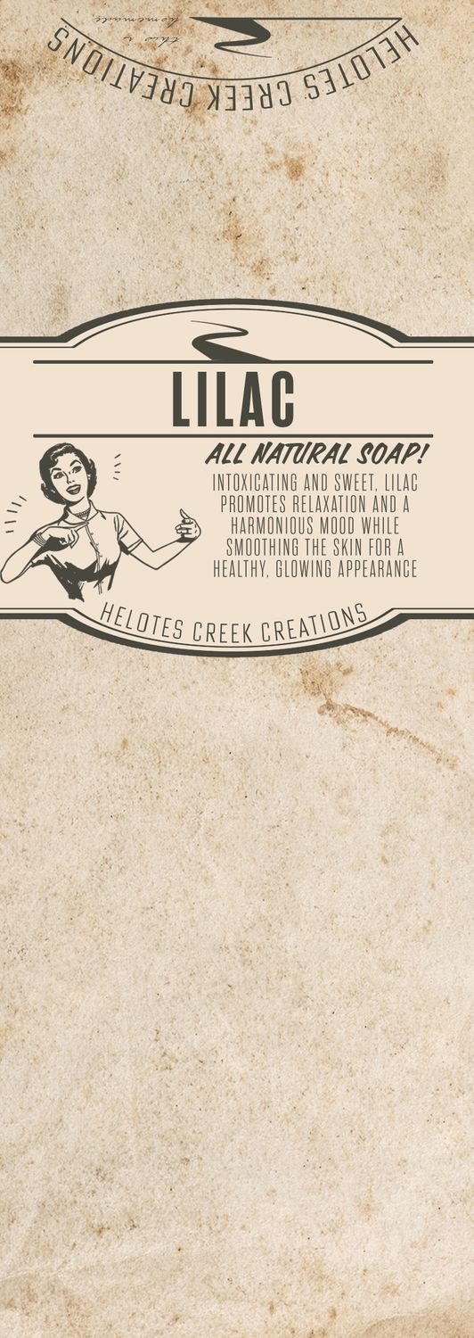 Traditional Lilac Natural Soap