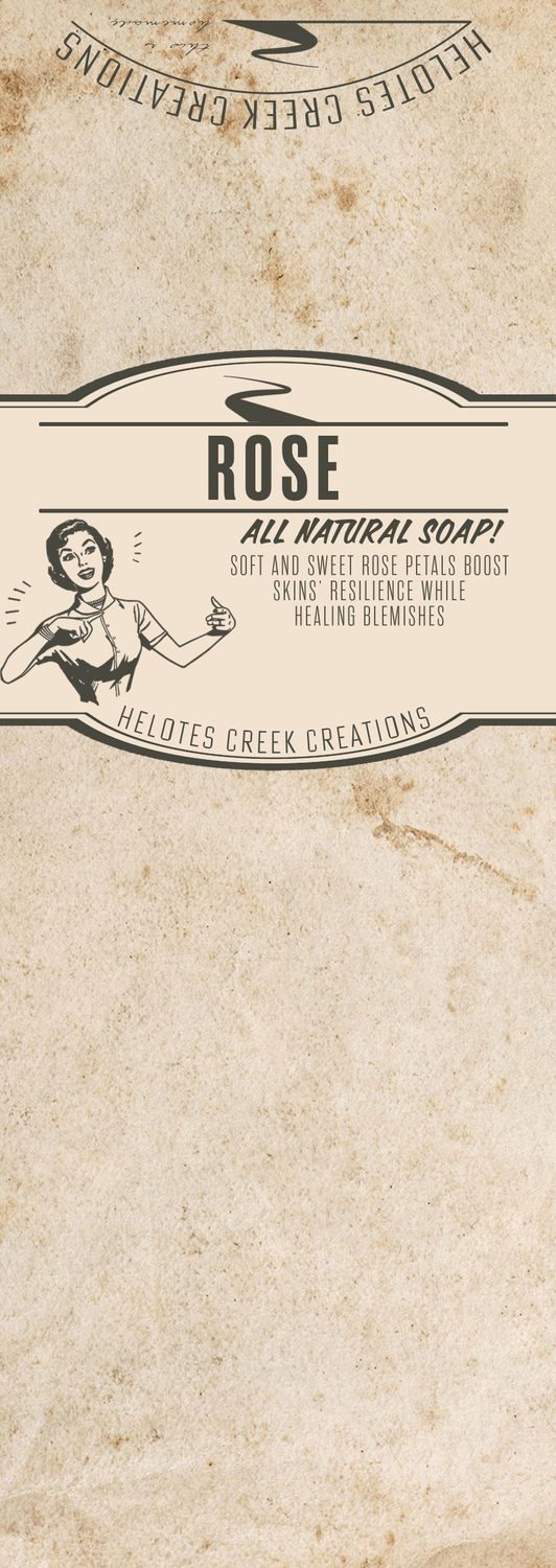 Traditional Rose Natural Soap
