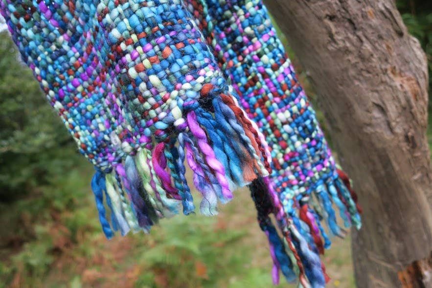 Chunky Tweed Winter Scarf