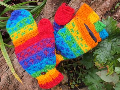 Foldover Mittens