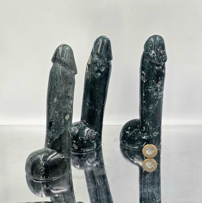 Ocean Jasper Phallus Sculpture