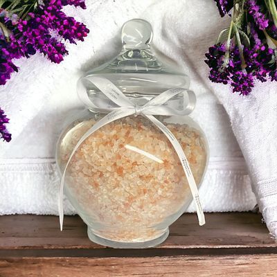 Himalayan Lavender &amp; Chamomile Bath Salts with Shea Butter