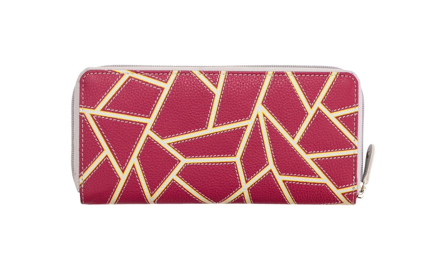 Abstract Purse Plum