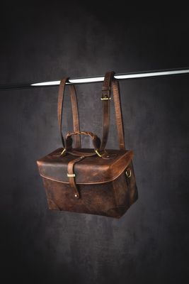Leather Handbag Convert To Backpack