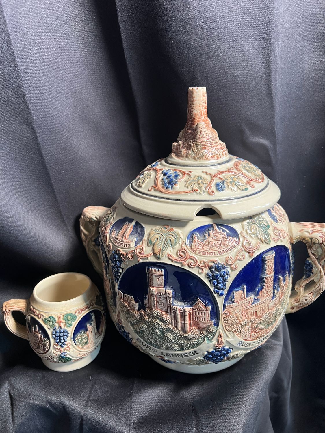 German Punch Bowl w/cups German Punch Bowl w/cups