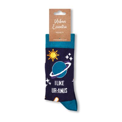 I Like UR-ANUS socks