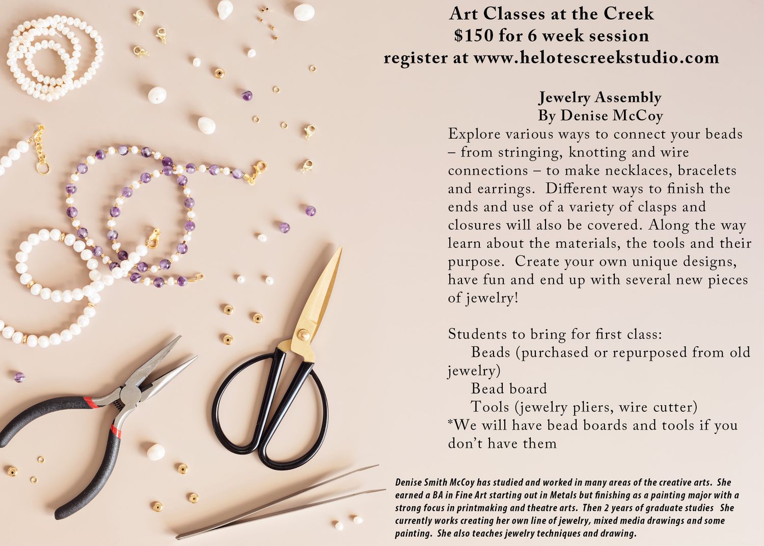 Jewelry Assembly Class