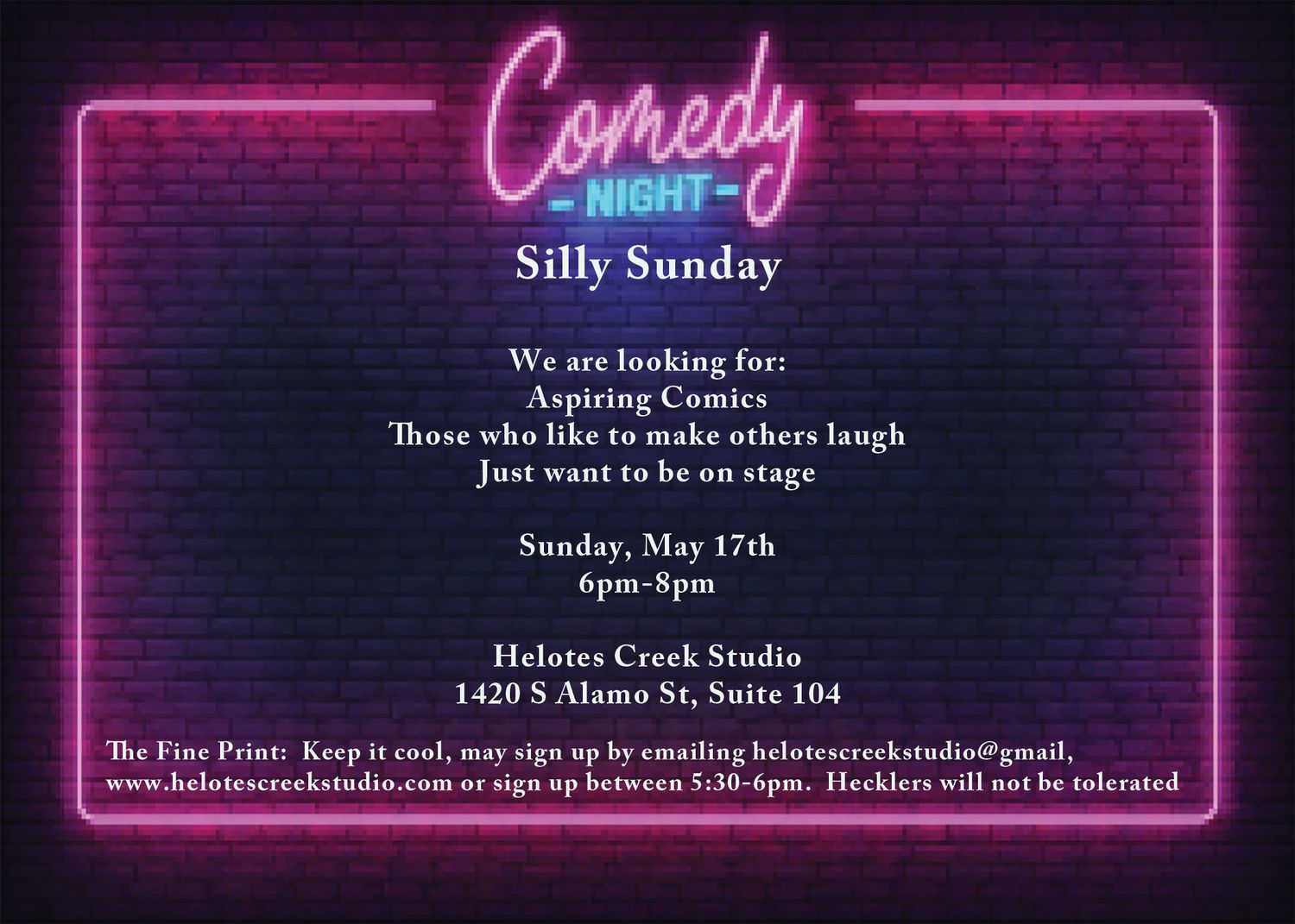 Comedy Night