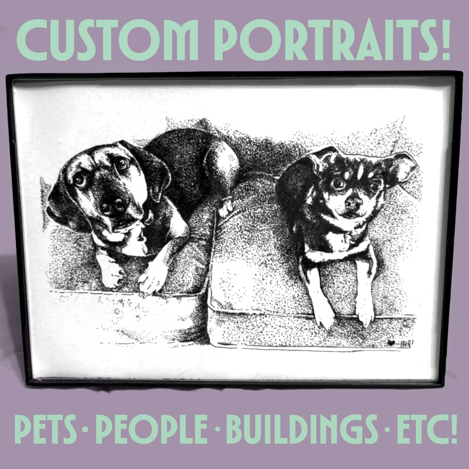 Custom portrait
