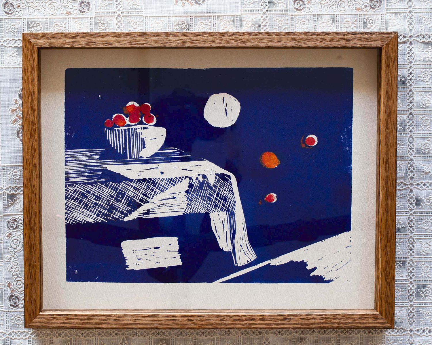 Ella Mittas A3 Woodcut - Six