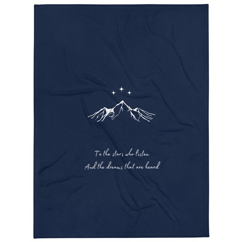 Velaris Inspired Throw Blanket