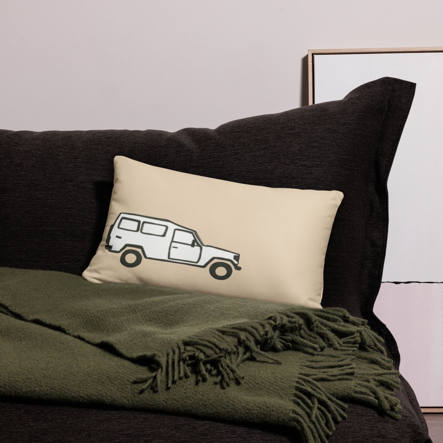 Troopy Basic Pillow Sandy