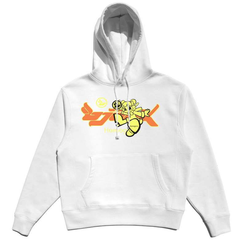 Bjork &quot;House Party&quot; White Hoodie