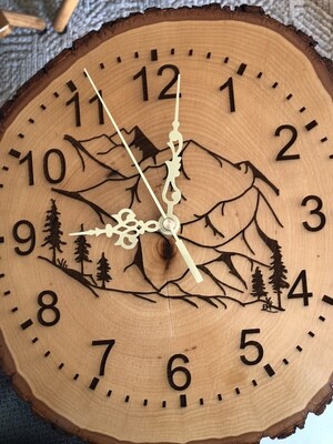 Live Edge Clocks