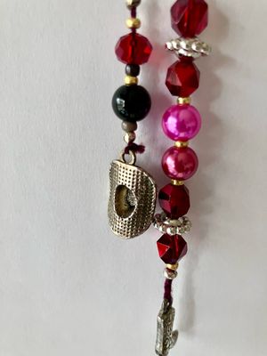 Bejeweled string bookmarks FREE SHIPPING