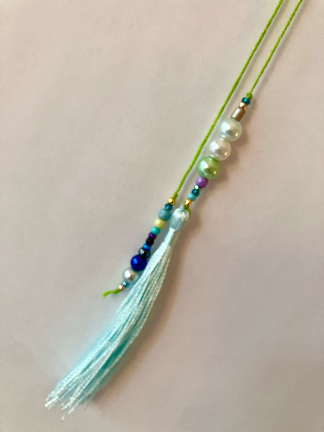 Bejeweled string bookmarks FREE SHIPPING