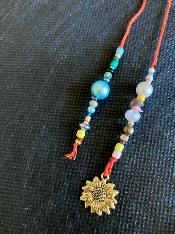 Bejeweled string bookmarks FREE SHIPPING