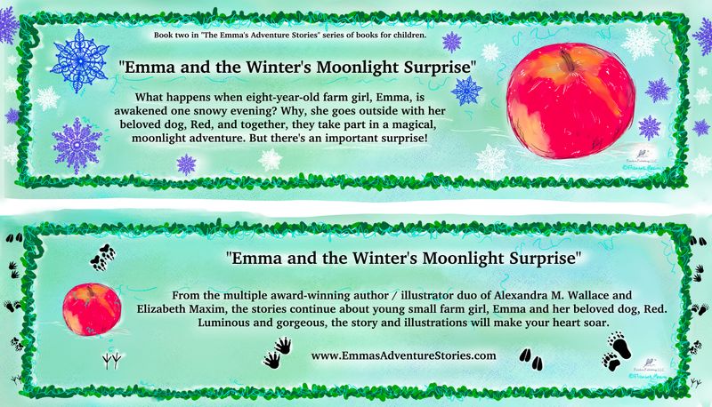 Emma and the Winter's Moonlight Surprise PRE ORDER AND AUTOGRAPHED BOOK TWO (free shipping) Emma and the Winter's Moonlight Surprise PRE ORDER AND AUTOGRAPHED BOOK TWO (free shipping)