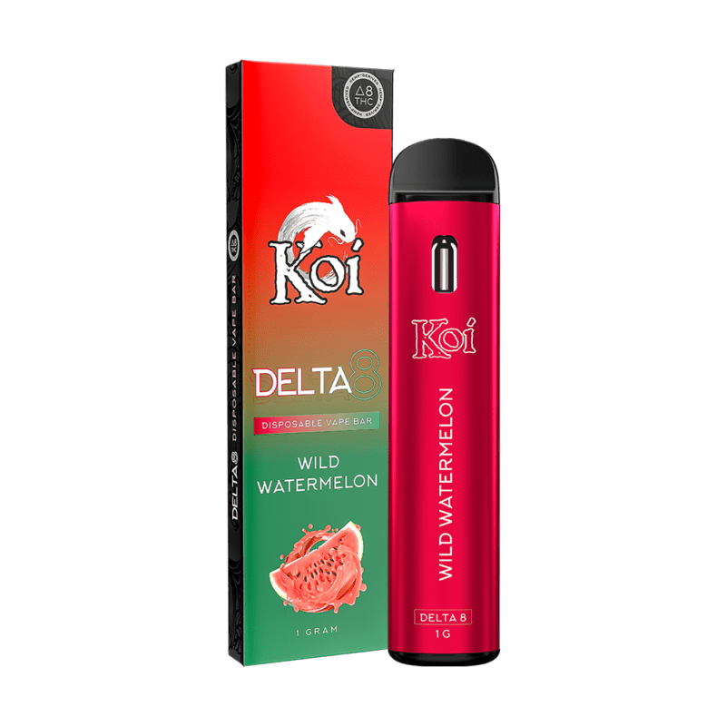 KOI Delta 8 THC Disposable Vape Bars Wild Watermelon