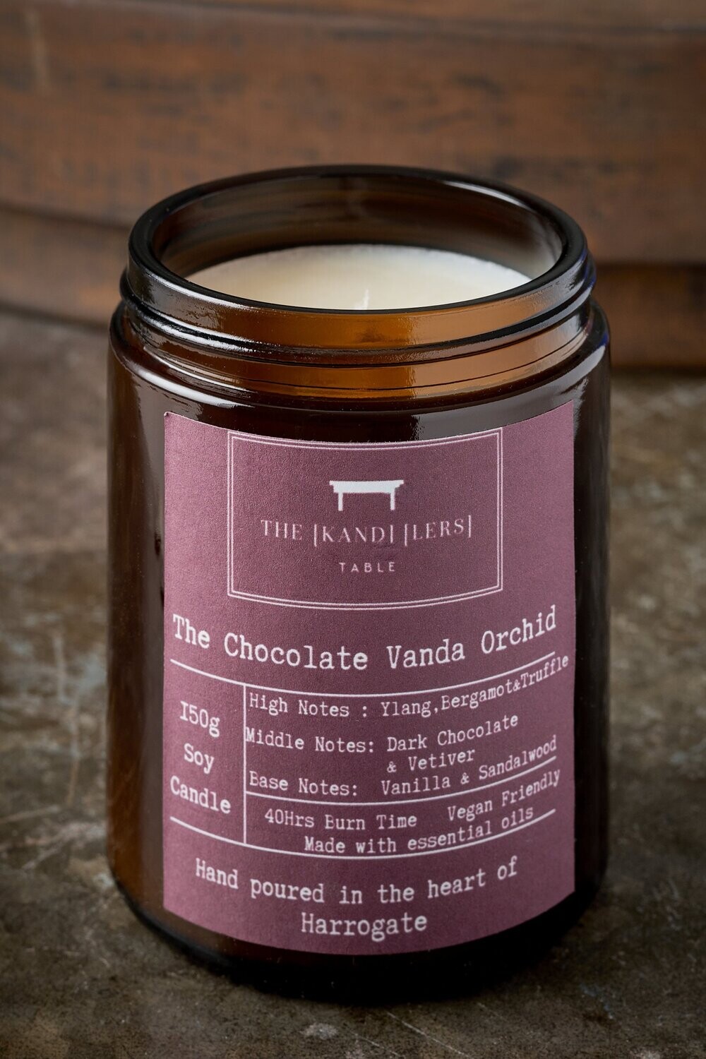 The Chocolate Vanda Orchid