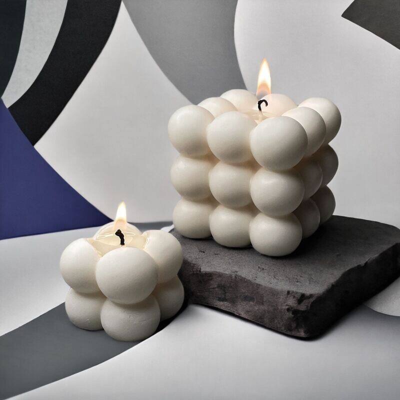 Bubble candle set