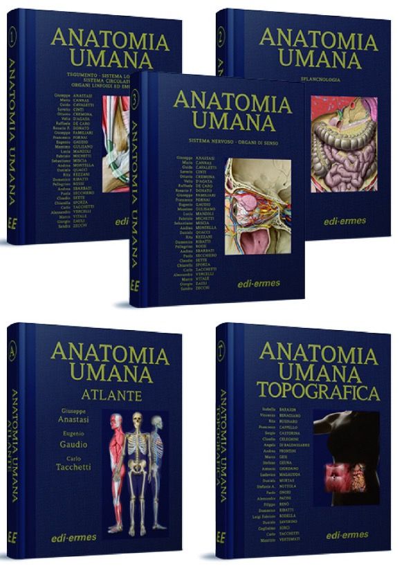 Trattato di Anatomia Umana 2021 + Atlante di Anatomia Umana