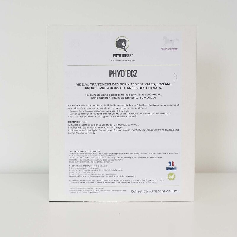 Phyd'Ecz, coffret de 20 flacons unidose 5 ml