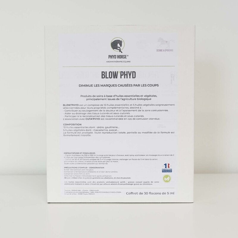 Blow'Phyd, coffret de 30 flacons unidose 5 ml