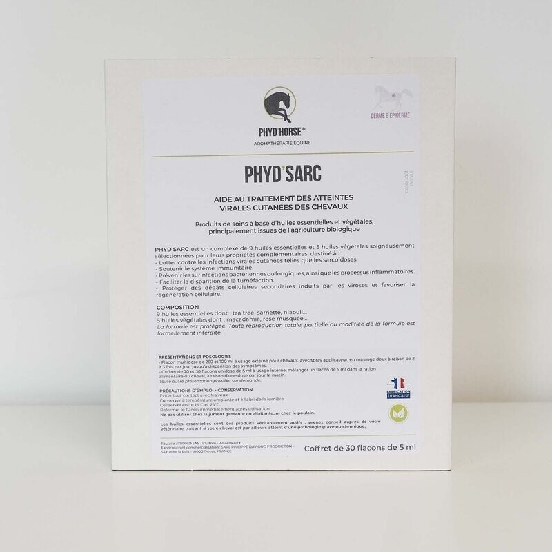 Phyd'Sarc, coffret de 30 flacons unidose 5 ml