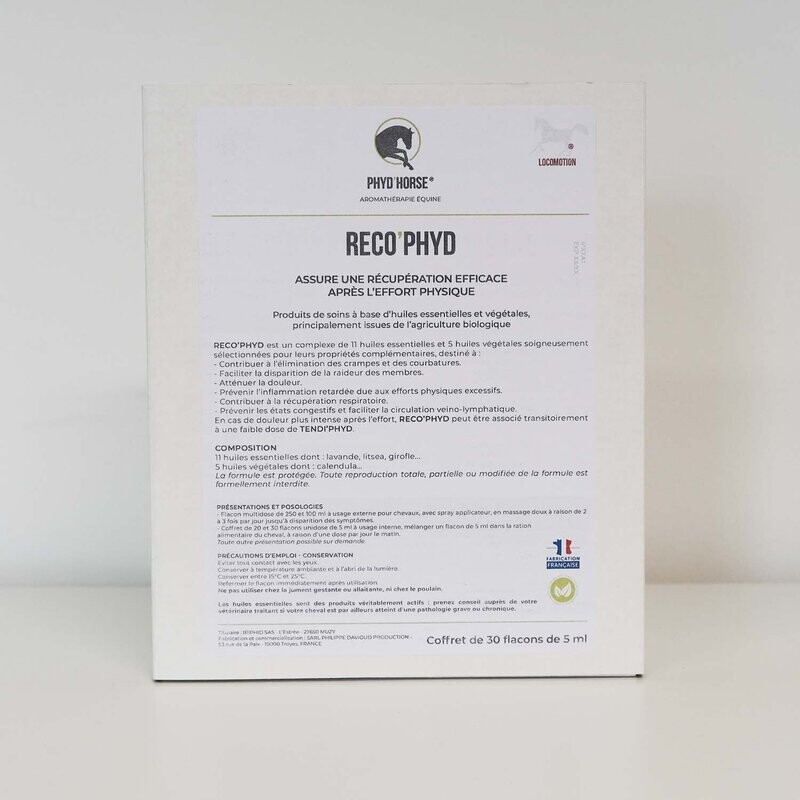 Reco'Phyd, coffret de 30 flacons unidose 5 ml