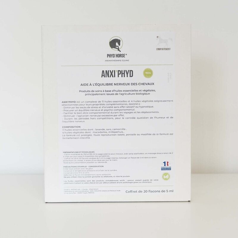 Anxi'Phyd, coffret de 20 flacons unidose 5 ml