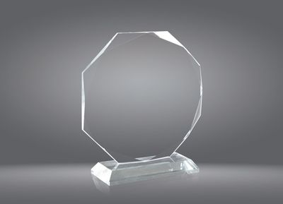 Trofeos de cristal y cerámica