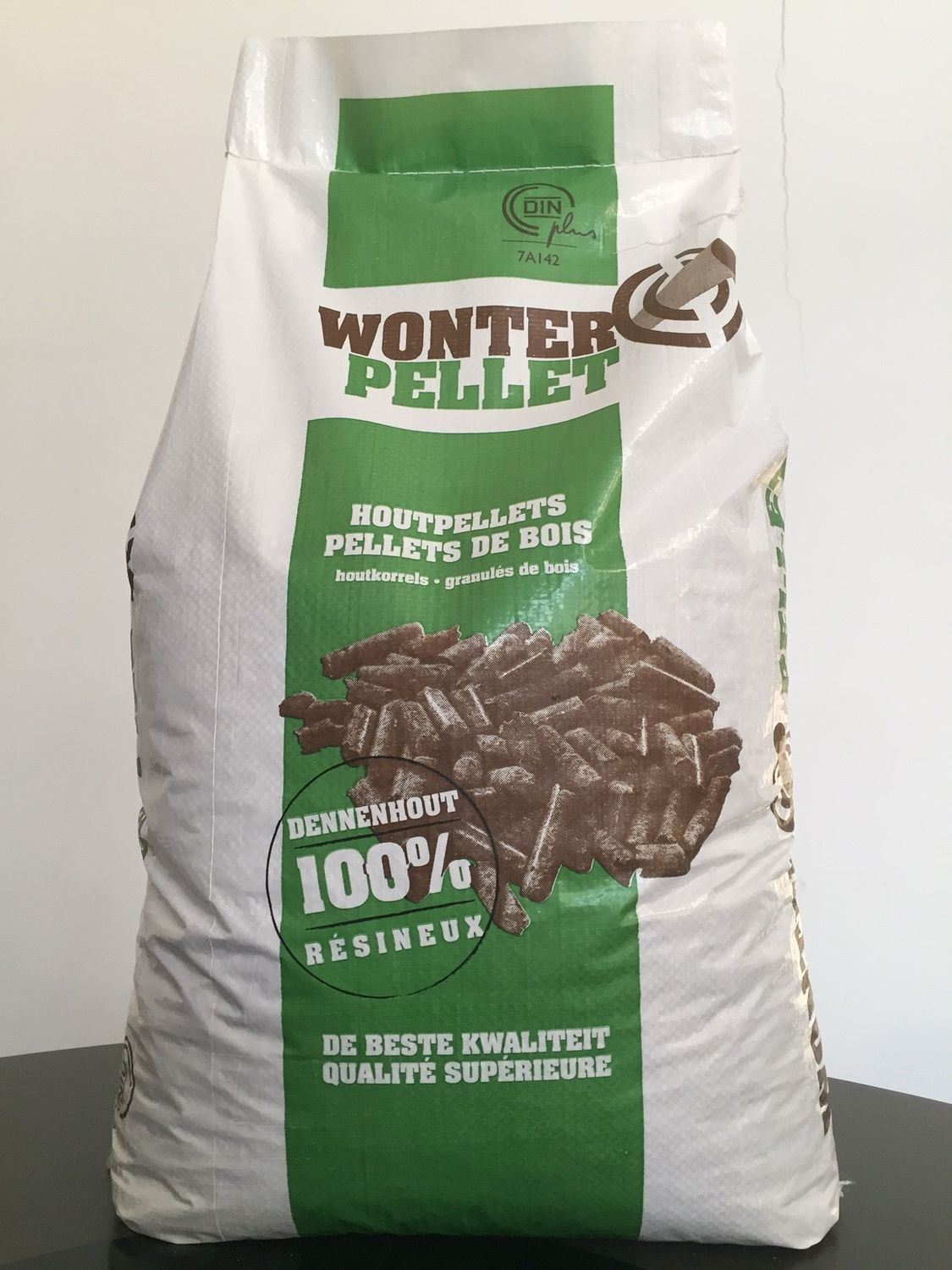 Wonter Pellets per pallet 96 x 10 kg  = 960 kg GELEVERD