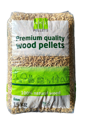 AKZ pellets per pallet 75 x 15 kg  = 1125 kg AFGEHAALD