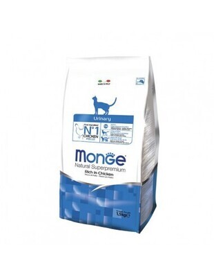 Monge - Natural Gatto Superpremium Urinary Ricco di Pollo