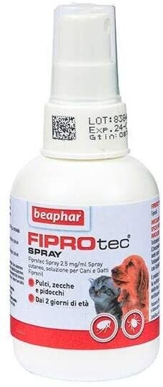 Beaphar Fiprotec - Spray Antiparassitario Cane & Gatto