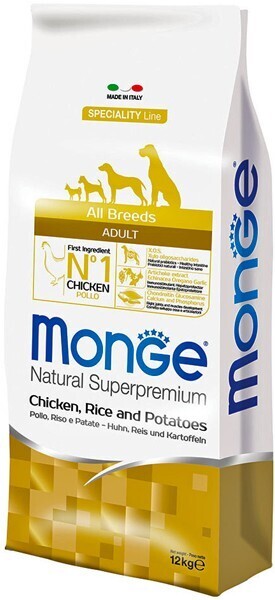 Monge - Cane Adult All Breeds Pollo Riso e Patate