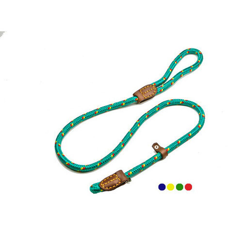 Guinzaglio Nylon Tondo a Strangolo Cucito