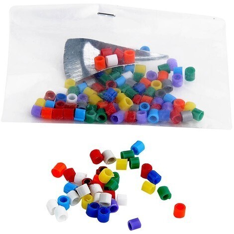 Anellini Plastificati multicolor