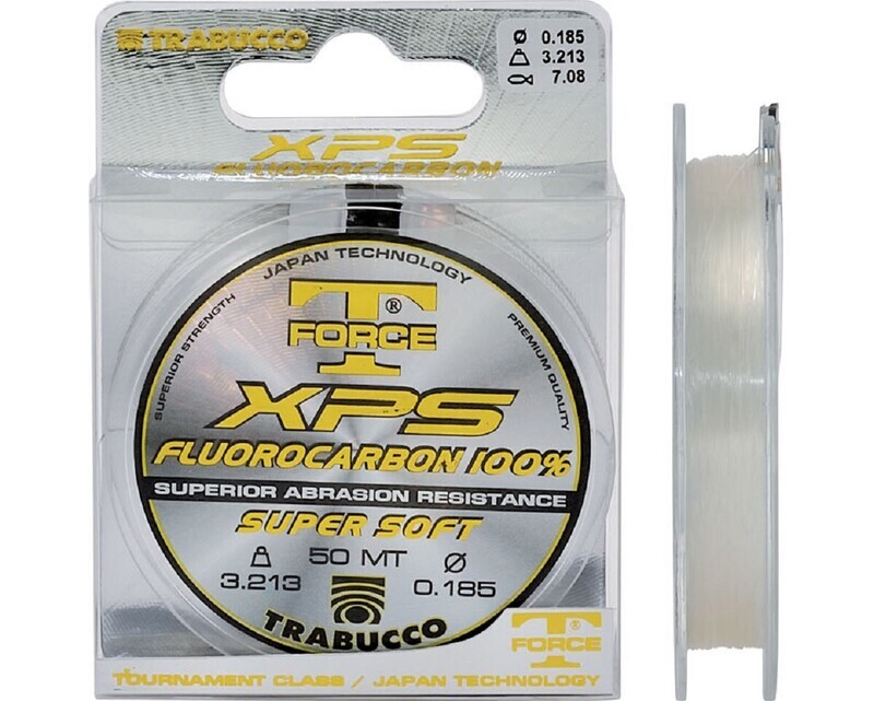 Filo da Pesca - TRABUCCO XPS FLUOROCARBON 50mt - 0.098 mm/ 1.33 kg