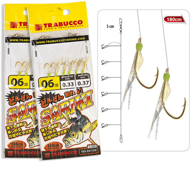 TRABUCCO SABIKI 183-20-150 SIZE 12 - Branch O.23mm /Main 0.28mm