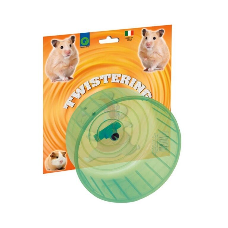 Twistering ruota per criceti in plastica