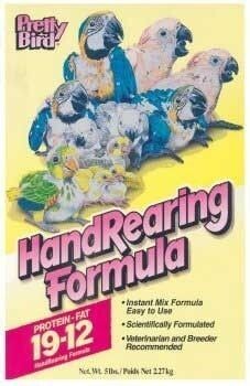 ORNI PRETTY BIRD HAND REARING 19/8 PROTEIN AND FAT FORMULA FOOD