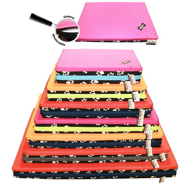 CUSCINO PER CANI & GATTI DOUBLE FACE SALVABRANDINA CON ZIP