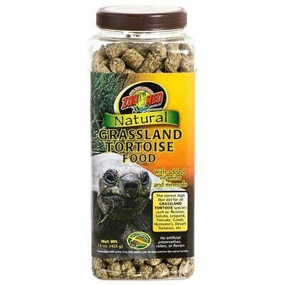 Zoo Med Natural Grassland Tortoise Food 15oz