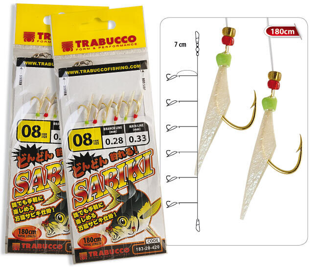TRABUCCO SABIKI 183-20-430 SIZE 10 - Branch O.28mm /Main 0.33mm