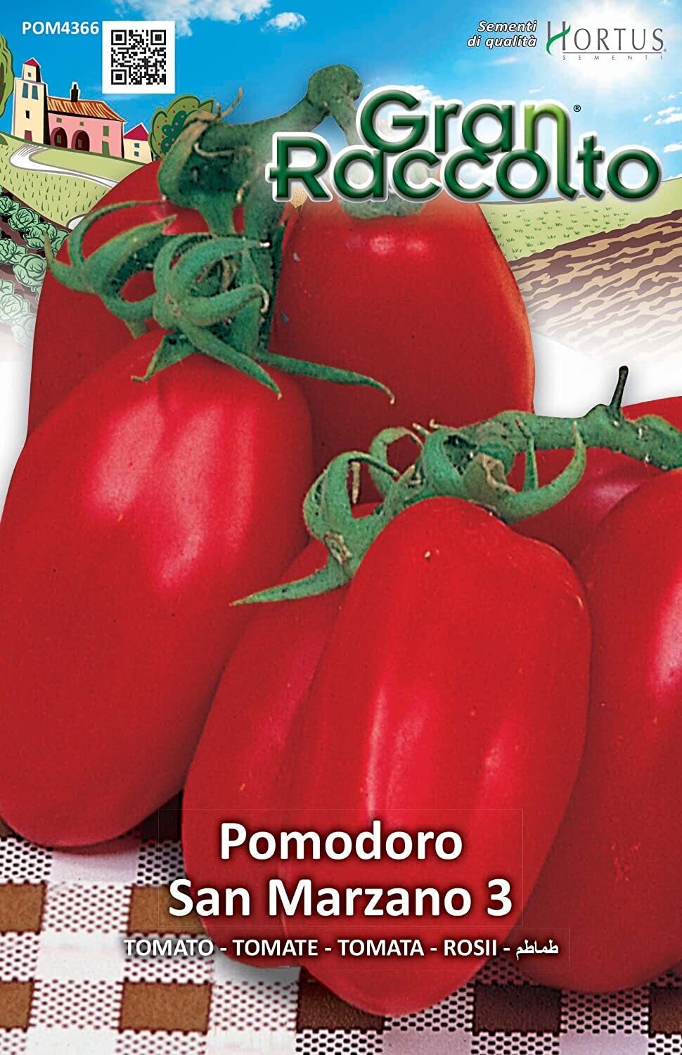 HORTUS Gran Raccolto Pomodoro San Marzano 3