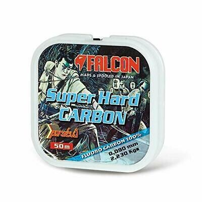 Falcon Fluorocarbon Super Hard Carbon Nylon Persicus S 50 mt - 0.448 / 15,80 kg